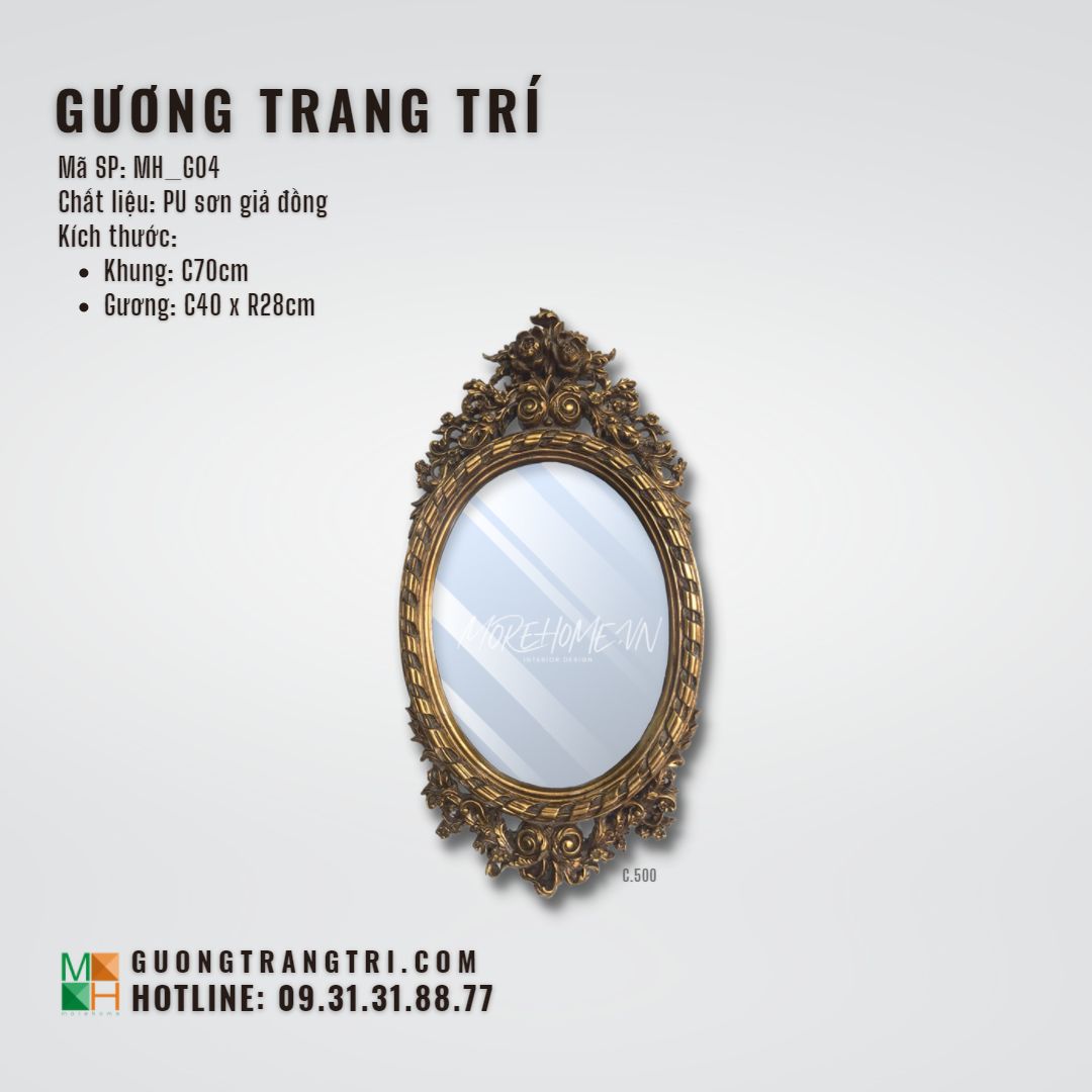  Gương trang trí MH_G04
